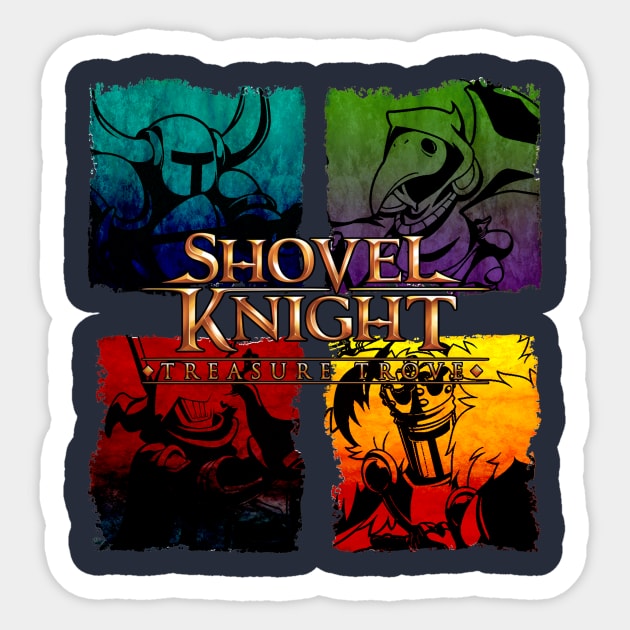 Shovel Knight: Treasure Trove Sticker by Bolivian_Brawler